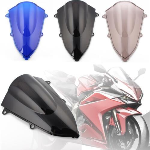 1pcs ABS Plastic Motorcycle Wind Deflectors Screen Windshield Windscreen for Honda CBR250 RR CBR 250RR CBR250 RR 17 18