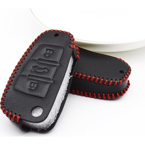 Genuine Leather Car Key Cover Case For Audi A1 A6 C8 C5 C6 4F A2 A3 8P 8V A4 B7 Sline B8 B9 Q3 Q7 Q5 RS3 Key Protection Shell