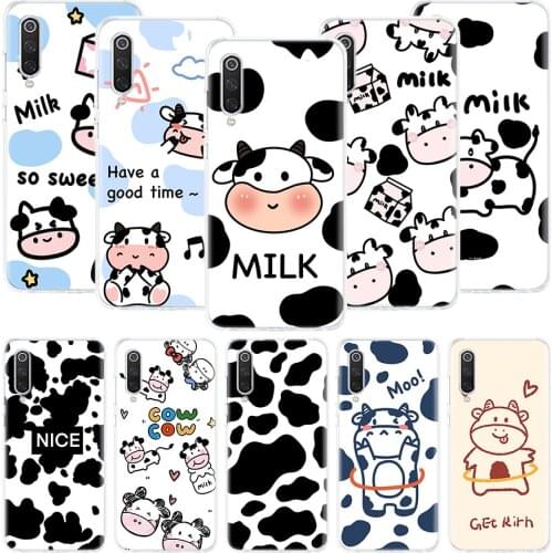 Dairy Cattle Cow Speckle Cute Phone Case For Xiaomi Redmi Note 10 9 8 Pro 9S 8 8T 7 6 5 6A 7A 8A 9A 9C 4X S2 K20 K30 Art Cover C
