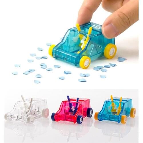 Children Mini Desktop Cleaning Trolley Confetti Sweeper Garbage Truck Hand Push Scooter Toy Cleaning Toy Products for kids