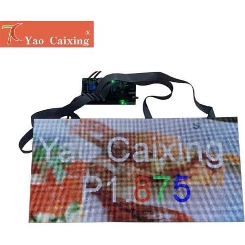 DIY D15 Wifi Controller with 2Pcs P1.875 Indoor 240x240mm High Resolution Led Video Board