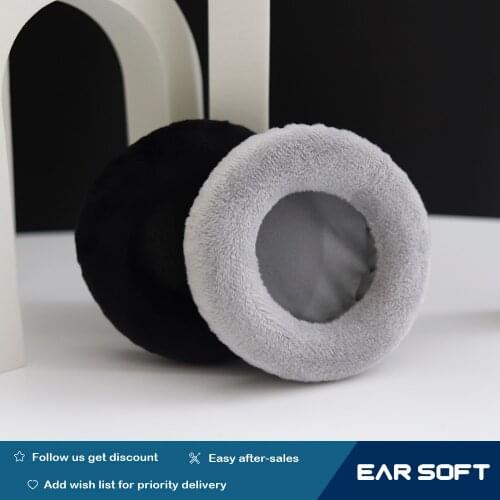 Earsoft Replacement Cushions for Yamaha Rh-5MA Headphones Cushion Velvet Ear Pads Headset Cover Earmuff Sleeve
