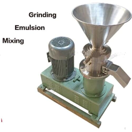 JMS-80 High Productivity Peanut Butter Making Colloid Mill Sesame Paste Machine