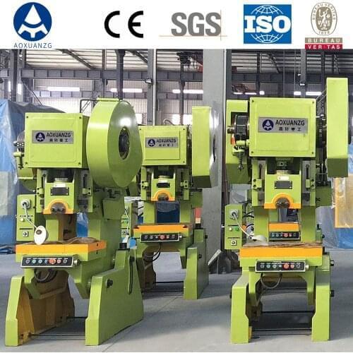 China Mechanical Power Press Factory For 10T 16T25T 40T 63T 80T 100T Power Press