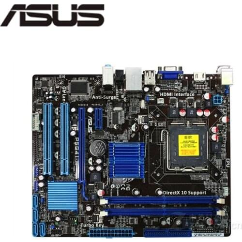 For Asus P5G41-M Desktop Motherboard G41 Socket LGA 775 DDR2 Original Used Mainboard On Sale
