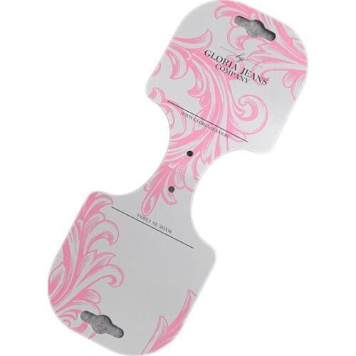 Custom Logo Printing Small Paper Earring Hang Tags