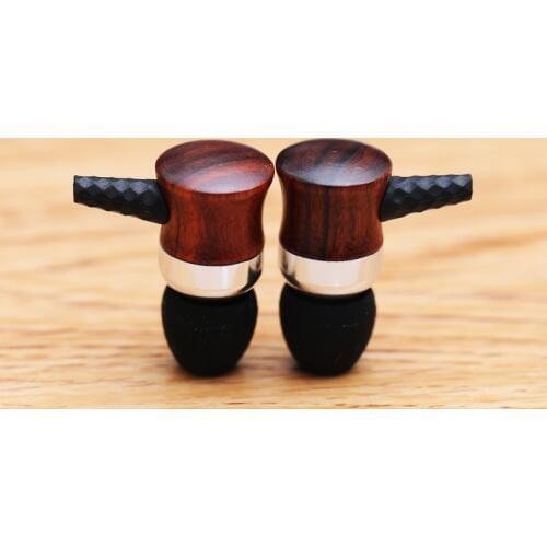 DIY headphone shell 10mm ear shell red rosewood