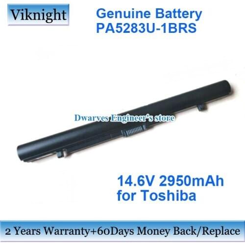 Genuine PA5283U-1BRS 2950mAh 14.6V Battery For Toshiba Satellite Pro R50 A40-C A50-c C50-b Series Laptop Batteries PA5283U1BRS