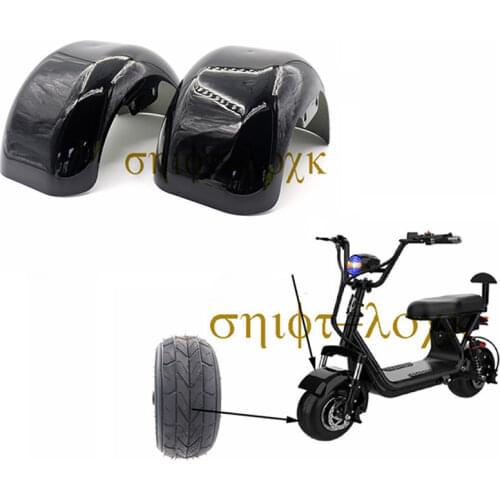Plastic Parts Fender,Pattern Style 10x6.00-6 Tire Front and Rear Mudguards for Little Citycoco Modified Parts