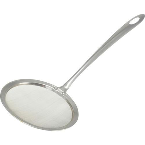 Stainless Steel Fine Mesh Oil Skimmer Strainer 20cm x 10cm