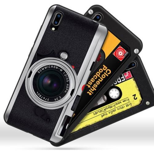 6.2" Silicone coque For VIVO Y93 case VIVOY93 cover retro cartoon Painted soft phone case For VIVO Y 93 V1818A Protection Shell