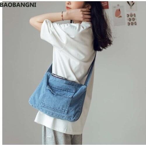 Female Shoulder Bag Summer New Cowboy Crossbody Bags Fashion Multifunction Tote Bags Women Bag High Quality Purse