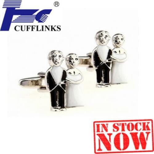 Love Forever Cufflink Cuff Link 2 Pairs Free Shipping Promotion