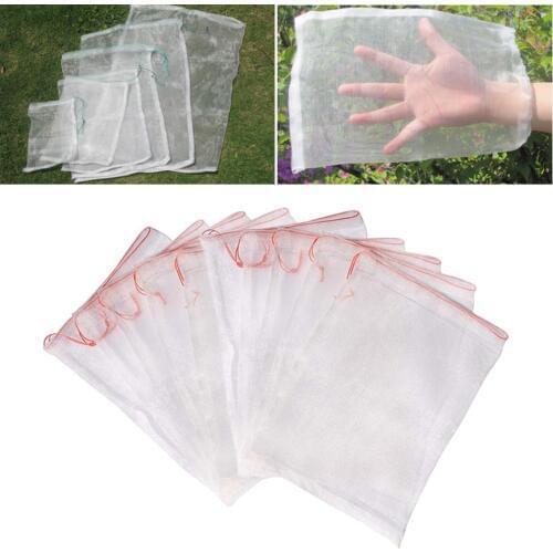 10 PCs Vegetables Fruits Flowers Gardens Fruit Trees Bird Insect Proof Gauze Nets Barrier Hunting Blind Garden Protect Netting