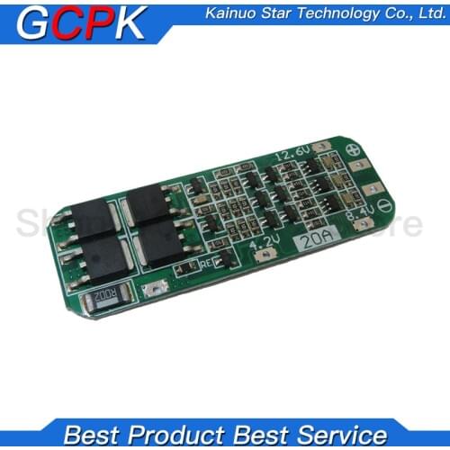 1S 2S 3S 4S 3A 20A 30A Li-ion Lithium Battery 18650 Charger PCB BMS Protection Board For Drill Motor Lipo Cell Module