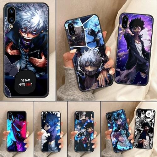 Dabi My Hero Academia Anime Phone Case For Huawei Honor 6A 7A 7C 8A 8X 8 9 9X 10 10i 20 Lite Pro black art hoesjes soft funda