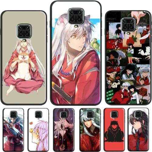 Inuyasha Anime Case For Xiaomi Redmi Note 8 9 Pro Note 9S 8T 9 9C 9A 9T Cover For Redmi Note 10 Pro Shell