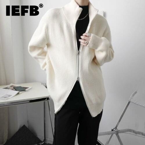 Мужские кардиганы на молнии IEFB China At AliExpress
