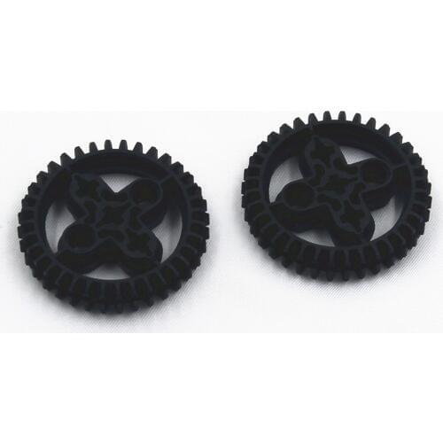 Self-Locking Bricks free creation of toy TechnicDOUBLE CONICAL WHEEL Z36 2Pcs compatible with Lego