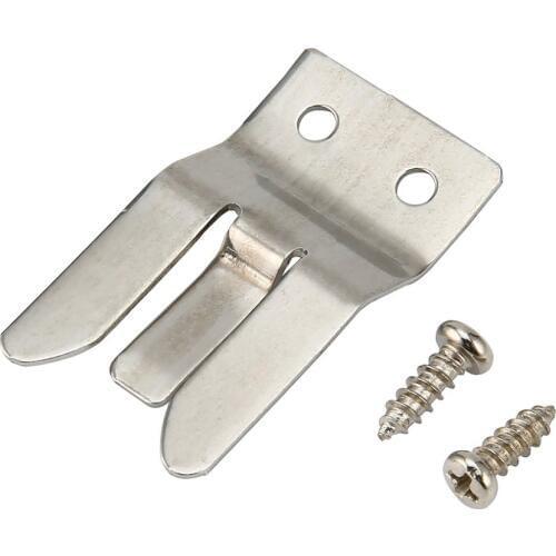 Metal MIC HOLDER / Clip - Screw In for CB / Ham Radio - Workman MH2