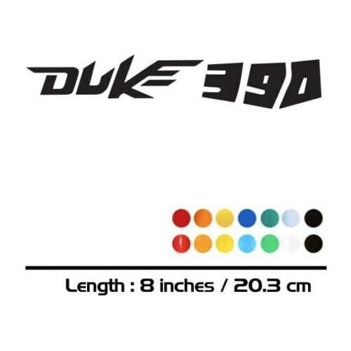 Motorcycle sticker bike Fuel tank Wheels helmet fairing Luggage MOTO accessories reflective sign decal For KTM DUKE 390 DUKE390