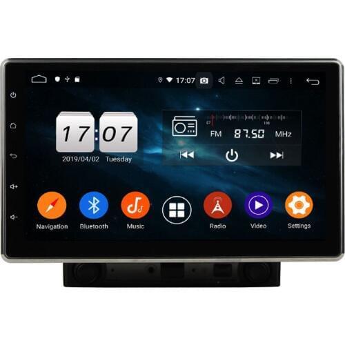 10.1" Android 10.0 PX5 Car Radio 8 Core For Universal Audio 1024*600 Multimedia Player multi-touch screen 4+64G Stereo 4+32G DSP