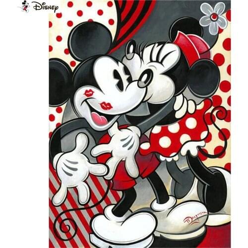 Disney 5D Diamond Embroidery Needlework Kit "Cartoon Mickey Mouse" Diy Diamond Painting Cross Stitch Home Decoration Gift A30344