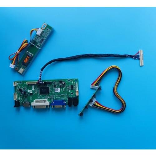 For LP150X08-A3K2 Controller board 1024x768 30pin LVDS 15" LCD DVI VGA HDMI 1 Lamps Monitor Kit Screen panel