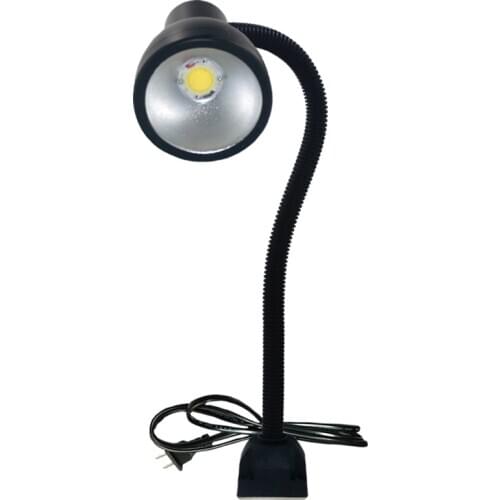 12W 24V/220V Industrial LED Machine Tool Light Flexible Adjustable Magnetic Explosion-proof Lathe Drilling Milling Machine Lamp