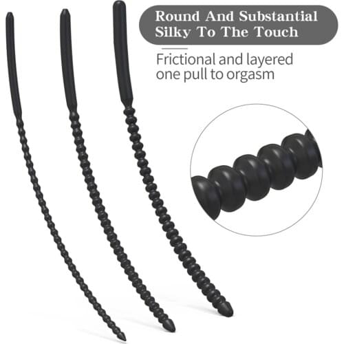 Silicone Horse Eye Stick Urethral Stimulator Plug Sex Toys Male Phallus Stimulates Masturbation Homosexuality Insert Apparatus