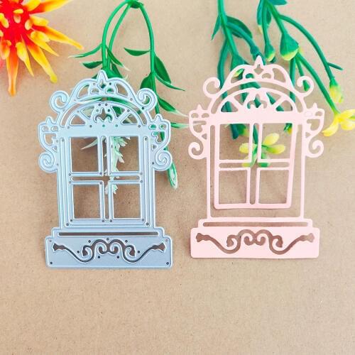 Window beautiful European pattern window decoration metal cutting die cutting book paper knife stamping die