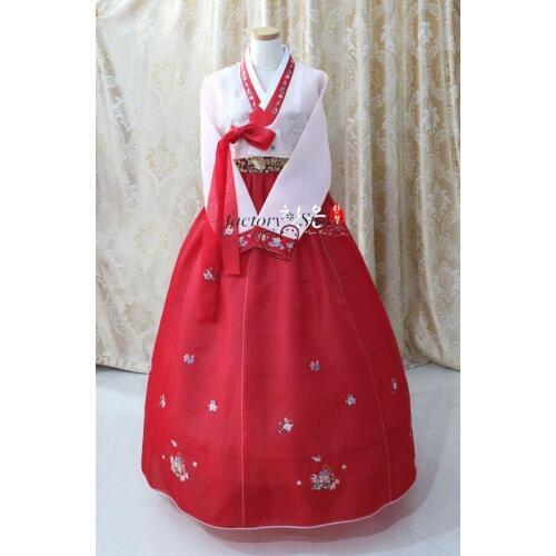 Korean Women Hanbok Dress Hanbok Korean Traditional Clothing Korea Imported Fabric