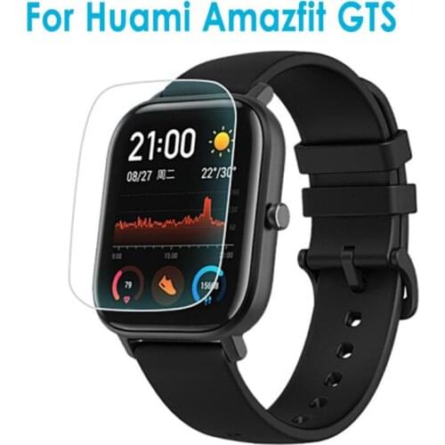Screen Protector For Smartwatch Huami Amazfit GTS Foil Shaver Protective Film Transparent Proof Fingerprint Scratch Removal