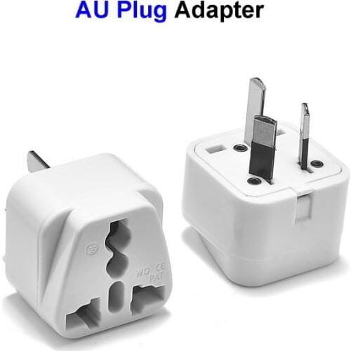AU Travel Adapter Swiss Brazil Italian US UK Euro EU To AU Part-insulated Plug Adapter Power Charger Socket AC Converter Outlet