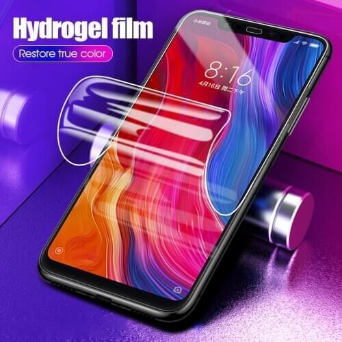 2PCS Front and back Hydrogel Flim For Xiaomi Mi 9 Note 10 Pro Mi8 Lite CC9E MiA3 Screen Protector For Xiaomi Note 10 lite Mi A3