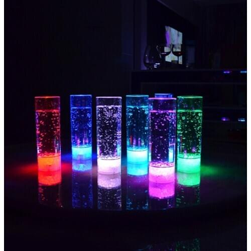 400ML LED Fashion Colorful Plastic High-light Flashing Juice Drink Cup for Party Water Beer Flash Cups For Bar KTV