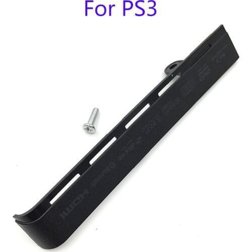 5Pcs Black Hard Drive HDD Slot Door Cover Case Clip w/ Screw For PS3 Slim 2000 3000 Console
