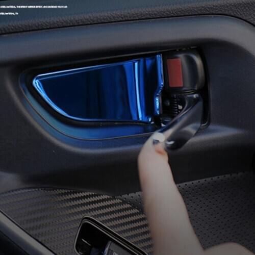 Car accessories Door Handle Bowl Cover for SUBARU XV FORESTER OUTBACK LEGACY IMPREZA WRX STI BRZ 2013-2017