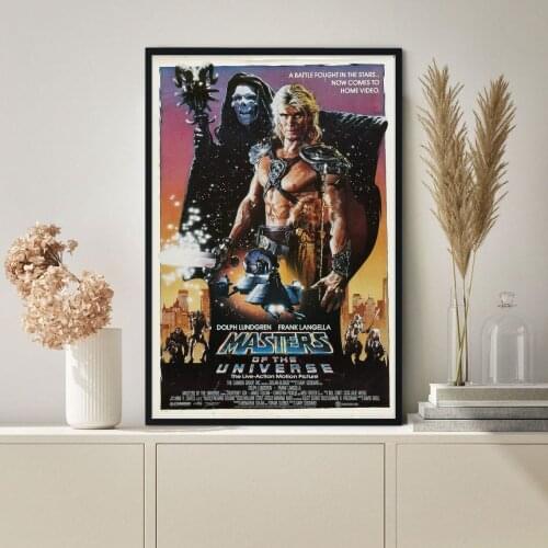 He-Man Masters of the Universe Movie Poster Canvas Print Wall Painting Home Decoration ( No Frame )