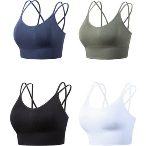 Beautiful Back Fitness Sports Bra Quick-drying Shockproof Running Yoga Gathering Sports Underwear