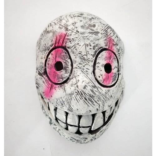 Legion mask cosplay death by dawn surrounding Halloween horror evil latex clip butcher mask