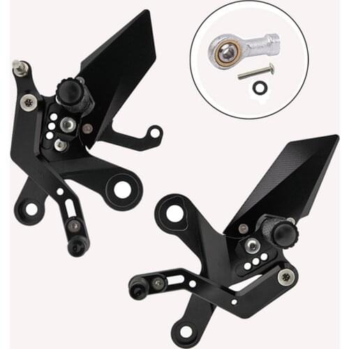 Motorcycle FootPegs Pedal FOR YAMAHA MT-09 Tracer MT09 Adjustable Rearsets Rear Sets FOR FOR YAMAHA MT-09 Tracer MT09 2015-2017