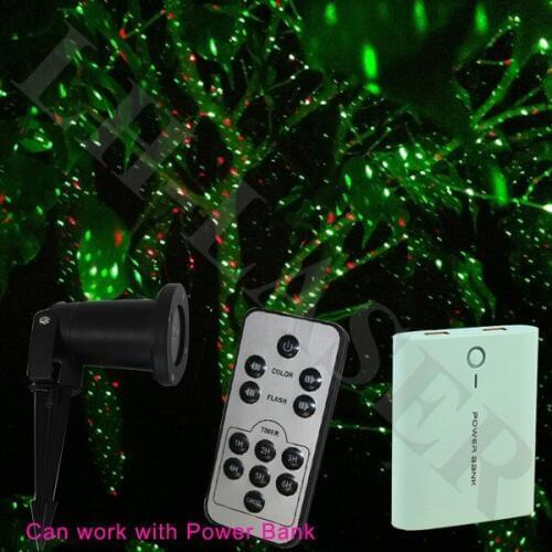 Landscape Outdoor Laser Light Show Projector Waterproof Garden Christmas Laser Light With Remote
