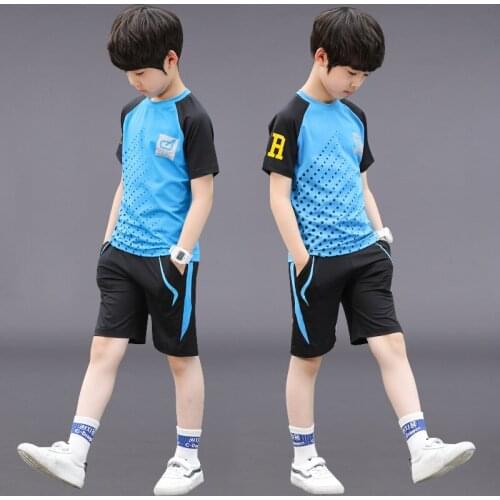 Sifafos New Summer Child 2pcs Sets Sports Children Suit Baby Boys sportswear quicky dry Childrens Clothes Kids
