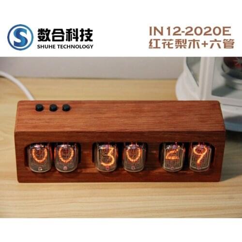 In12 Glow Tube Clock Reminiscent of the Past