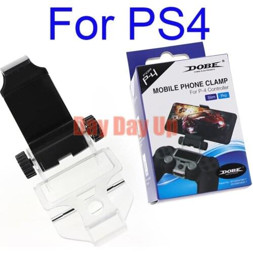 15pcs Universal Phone Clamp Retractable Game Clip Holder Wireless Gamepad Controller Handle Mount Bracket For Sony PS4 Accessory