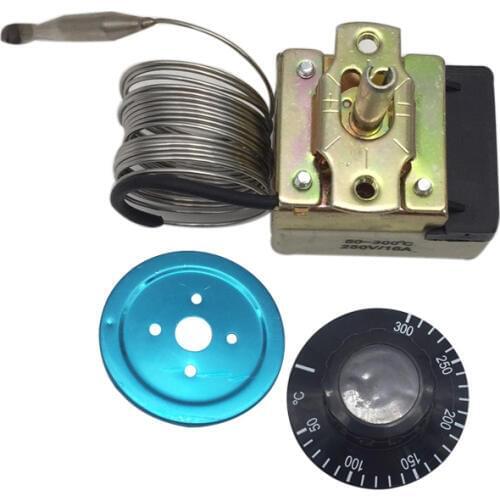 2m 50-300 Degree F New Heater Thermostat Frying Pan Thermostat Temperature Control Electric Deep Fryer Parts