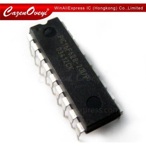 2pcs/lot PIC16F628-20I-P PIC16F628-04/P P16F628 DIP-18 In Stock