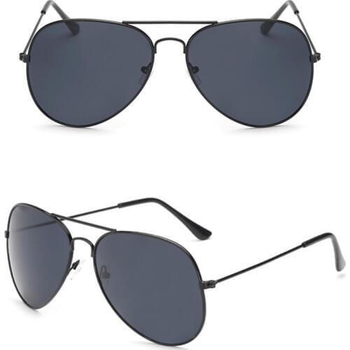 2019 new fashion mens sunglasses classic brand design ladies glasses UV400 metal frame retro yellow night vision goggles