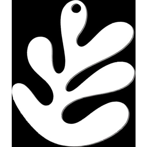 5pcs/lot 100% Stainless Steel Leaf Plant DIY Earring Pendant Charm Wholesale Never Fade Jewelry Necklace Making Charms